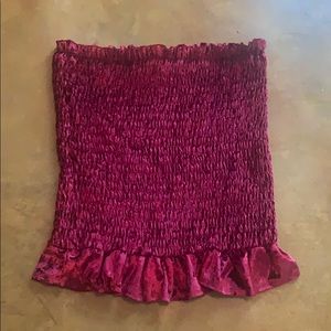 Velvet skirt